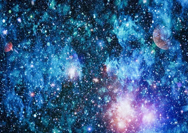 Pequena Parte Campo Estelar Infinito Espaço Universo Elementos Desta Imagem — Fotografia de Stock