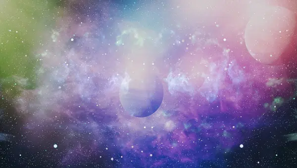 อวกาศหลายป แสงไกลจากโลก องค ประกอบของภาพน าโดยนาซ — ภาพถ่ายสต็อก