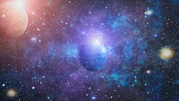 alan birçok ışık yılı uzakta dünya. Nasa tarafından döşenmiş bu görüntü unsurları