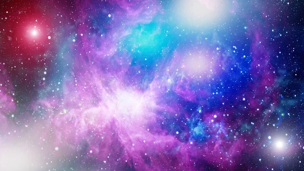 Star Fältet Rymden Nebulosor Och Gas Trängsel Element Denna Bild — Stockfoto