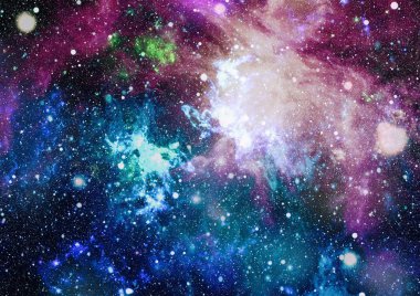 alan birçok ışık yılı uzakta dünya. Nasa tarafından döşenmiş bu görüntü unsurları