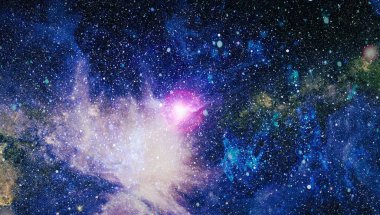 alan birçok ışık yılı uzakta dünya. Nasa tarafından döşenmiş bu görüntü unsurları