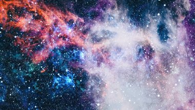 alan birçok ışık yılı uzakta dünya. Nasa tarafından döşenmiş bu görüntü unsurları