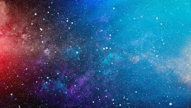 birçok ışık yılı uzakta dünya derin uzayda yıldız alanı. Bu görüntü nasa tarafından döşenmiş unsurları