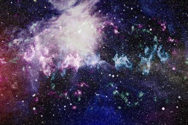 birçok ışık yılı uzakta dünya derin uzayda yıldız alanı. Bu görüntü nasa tarafından döşenmiş unsurları