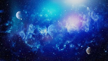 alan birçok ışık yılı uzakta dünya. Nasa tarafından döşenmiş bu görüntü unsurları