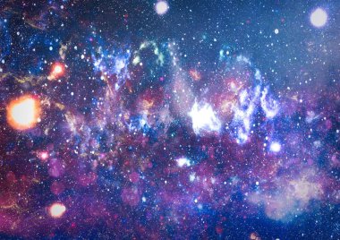 alan birçok ışık yılı uzakta dünya. Nasa tarafından döşenmiş bu görüntü unsurları