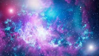 alan birçok ışık yılı uzakta dünya. Nasa tarafından döşenmiş bu görüntü unsurları