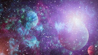 Galaksi - NASA tarafından desteklenen bu resmin elementleri