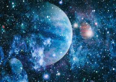 Galaksi - NASA tarafından desteklenen bu resmin elementleri