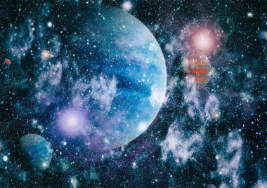 Galaksi - NASA tarafından desteklenen bu resmin elementleri