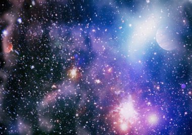 Galaksi - NASA tarafından desteklenen bu resmin elementleri