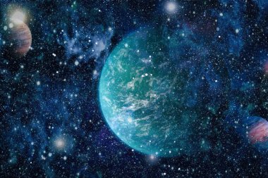 Galaksi - NASA tarafından desteklenen bu resmin elementleri