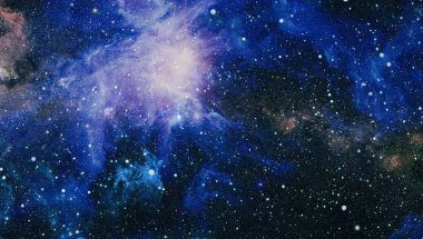Güzel bulutsu, yıldızlar ve galaksiler. Nasa tarafından döşenmiş bu görüntü unsurları.