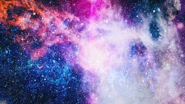 Derin uzay bulunan sarmal gökada. Nasa tarafından döşenmiş bu görüntü unsurları.