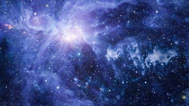 Uzaydaki gezegenler, yıldızlar ve galaksiler uzay keşiflerinin güzelliğini gösteriyor. NASA tarafından döşenmiş elementler