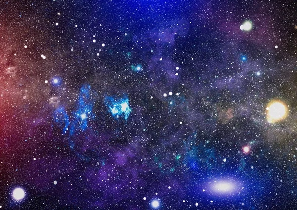 Star Field Deep Space Many Light Years Far Earth Elements — Stock Photo, Image