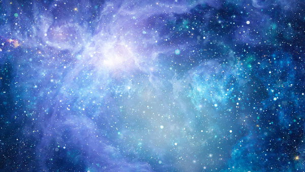 space many light years far from the Earth. Elements of this image furnished by NASA