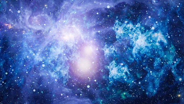 自由空間にある惑星と銀河の星 Nasaによって提供されたこの画像の要素 — ストック写真