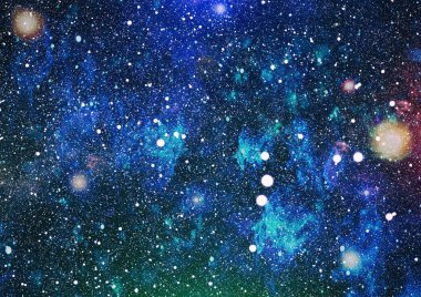 alan birçok ışık yılı uzakta dünya. Nasa tarafından döşenmiş bu görüntü unsurları