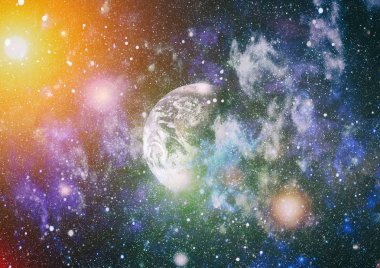 Yüksek çözünürlüklü yıldız alanı arka plan. Yıldızlı uzay backg