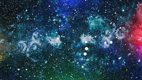 星と暗い深宇宙抽象的な背景. — ストック写真