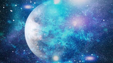 Soyutlama alanı arka plan tasarımı için. Mistik ışık