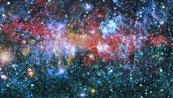Abstrakt mörka rymden bakgrund med stjärnor. — Stockfoto