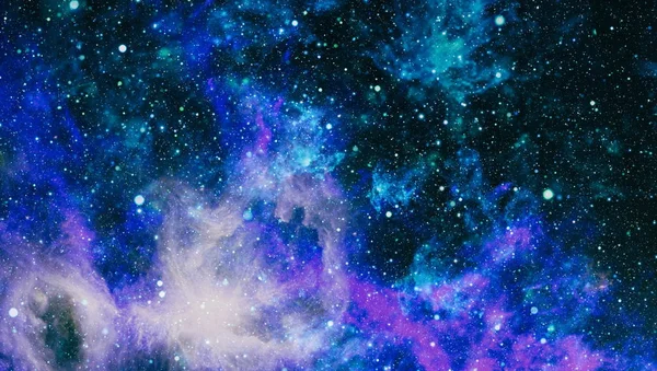 Абстрактный темный фон дальнего космоса со звездами . — стоковое фото
