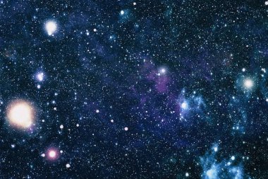 Patlama süpernovası. Parlak Yıldız Nebulası. Uzak galaksi. Soyut görüntü. Bu görüntünün elementleri NASA tarafından desteklenmektedir.