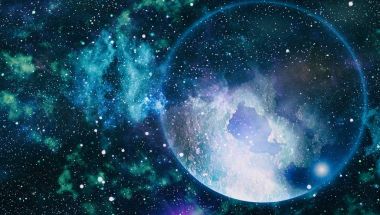 Patlama süpernovası. Parlak Yıldız Nebulası. Uzak galaksi. Soyut görüntü. Bu görüntünün elementleri NASA tarafından desteklenmektedir.