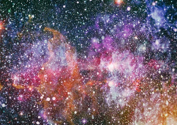 Supernova Explosion Nébuleuse Étoile Lumineuse Galaxie Lointaine Image Abstraite Éléments — Photo