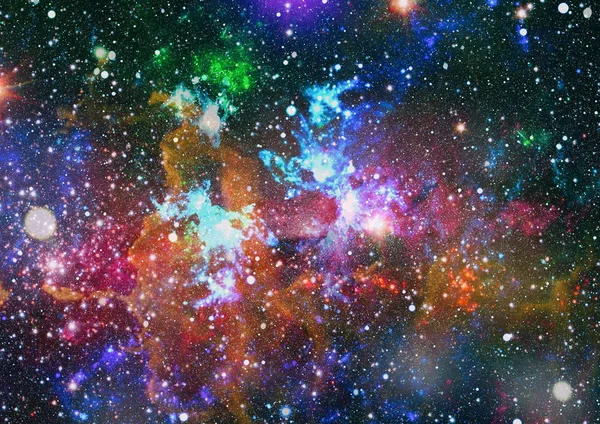 Supernova Explosão Nebulosa Estelar Brilhante Galáxia Distante Imagem Abstrata Elementos — Fotografia de Stock