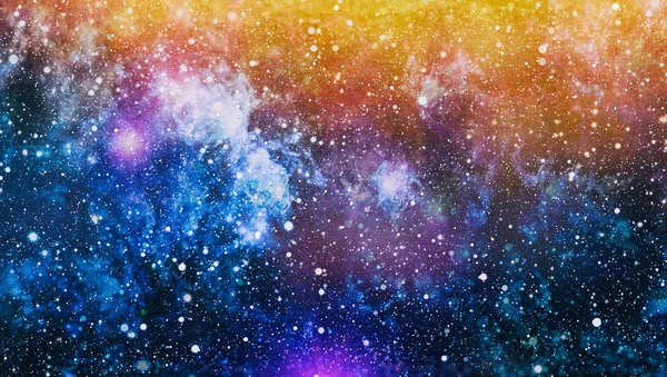 Patlama süpernovası. Parlak Yıldız Nebulası. Uzak galaksi. Soyut görüntü. Bu görüntünün elementleri NASA tarafından desteklenmektedir.