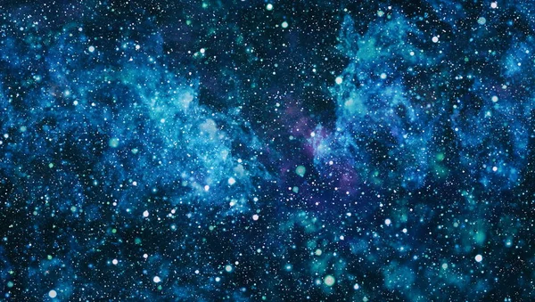 Renkli derin uzay. Evren kavramı arka plan. Nasa tarafından döşenmiş bu görüntü unsurları