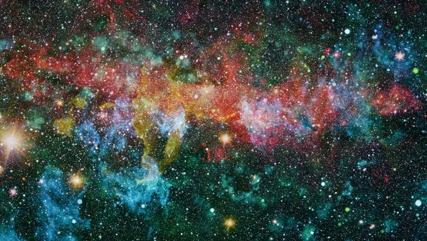 Farbenfroher Weltraum Universum Konzept Hintergrund Elemente Dieses Bildes Von Der — Stockfoto