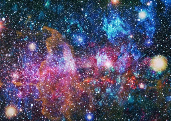 우주에서의 우주의 추상적 Nasa 이형상의 요소들 — 스톡 사진