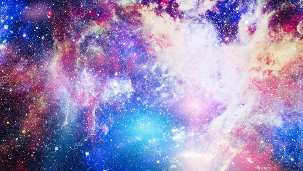 Colorful deep space. Universe concept background. Elements of this image furnished by NASA