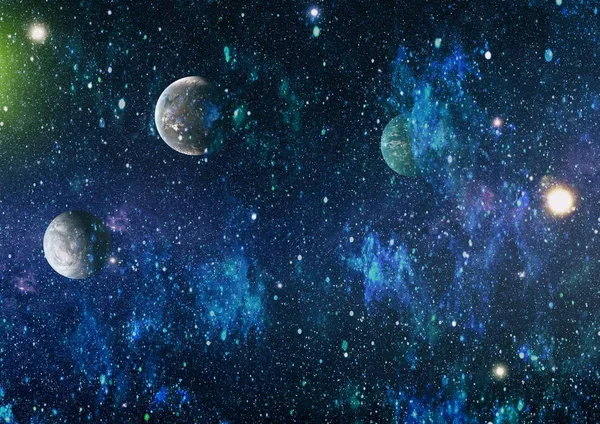Spaţiu Adânc Colorat Contextul Conceptului Universului Elemente Ale Acestei Imagini — Fotografie, imagine de stoc