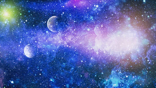 Robbanás Szupernóva Fényes Csillagköd Távoli Galaxis Absztrakt Kép Kép Elemeit — Stock Fotó