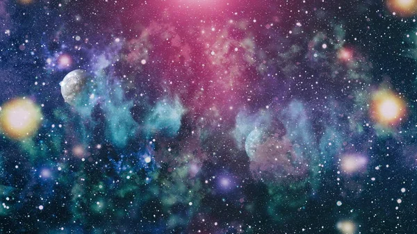 Uno Spazio Profondo Colorato Concetto Universo Sfondo Elementi Questa Immagine — Foto Stock