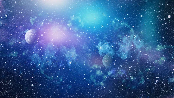 Uno Spazio Profondo Colorato Concetto Universo Sfondo Elementi Questa Immagine — Foto Stock