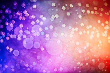 Renk Festivali 'nin arka planında doğal bokeh ve parlak altın ışıklarla sihirli arka plan. Klasik Sihirli arkaplan