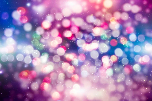 Disegno di layout di sfondo glitter luce sfocata astratta colorata può essere utilizzato per il concetto di sfondo o sfondo del festival — Foto Stock