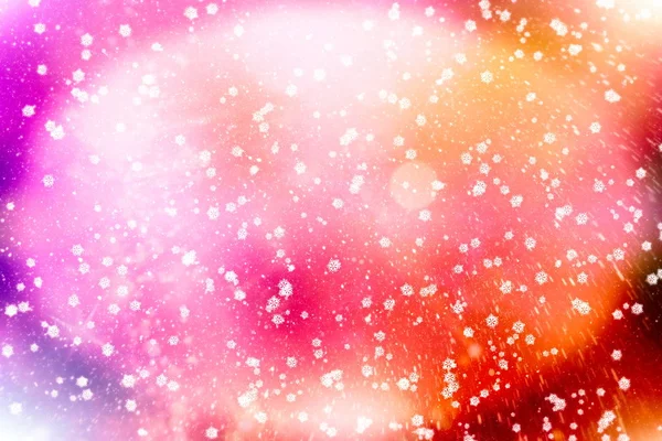 Astratto Natale di massa inverno sfondo design nuovo anno celebrazione. sfondo luce di Natale. Sfondo sfocato con stelle lampeggianti. Bokeh offuscata . — Foto Stock