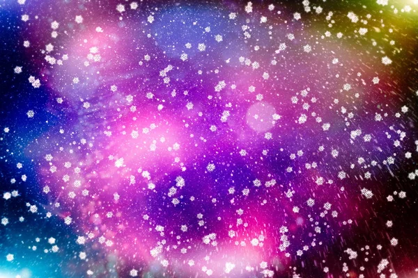 Abstrato christmass inverno fundo design celebração do ano novo. Fundo de luz de Natal. Contexto desfocado com estrelas cintilantes. Bokeh desfocado . — Fotografia de Stock