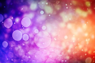 Renk Festivali 'nin arka planında doğal bokeh ve parlak altın ışıklarla sihirli arka plan. Klasik Sihirli arkaplan