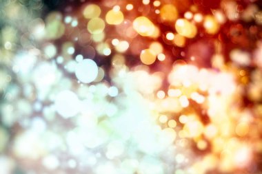 ışıklar ve yıldız bokeh ile zarif arka plan defocused