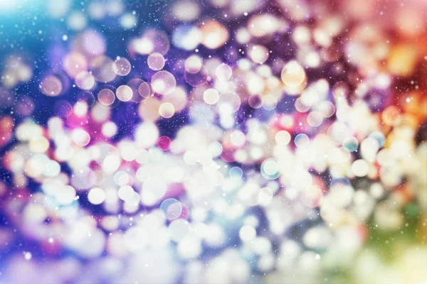 Vintage Magic Background With Color Festive background with natural bokeh and bright golden lights. — Stock Photo, Image