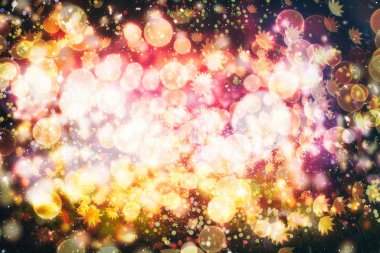 Pırıl pırıl Noel arka plan. Sarı noel arka plan Glitter noel arka plan.